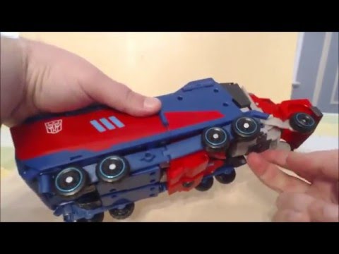 Chuck's Reviews Transformers Adventure Optimus Prime