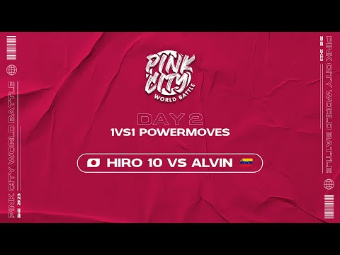 Hiro10 VS Alvin | DAY 1 | POWERMOVE BATTLE | Pink City World Battle 2023