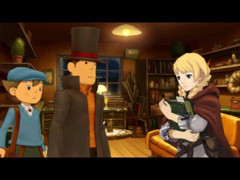 Playing Professor Layton vs. Ace Attorney - Part 1 [English, BLIND]