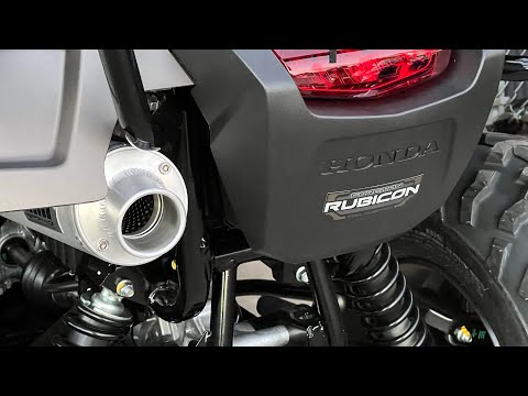 2022 Honda rubicon with upgraded exhaust