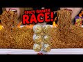 ASMR SPICY JJAJANG NOODLE RACE 10X SPICY With SOUP DUMPLINGS 먹방