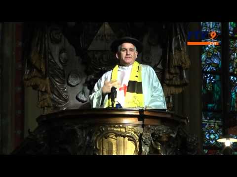 Carnavalspreek 2015 pastor Patrick Kuipers  in de RK H. Nicolaaskerk IJsselstein