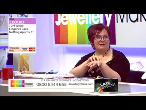 Sunstone Nuggets on The Late Show with Vicky Field (JewelleryMaker) LIVE 21/03/2015