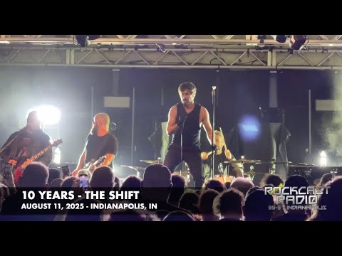 10 Years Performs "The Shift" on August 11, 2025 in Indianapolis