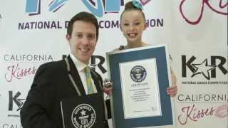 Sophia Lucia Sets NEW OFFICIAL Guinness World Reco