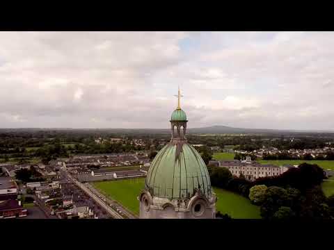 St Mel's Cathedral, a cloudy evening but still majestic