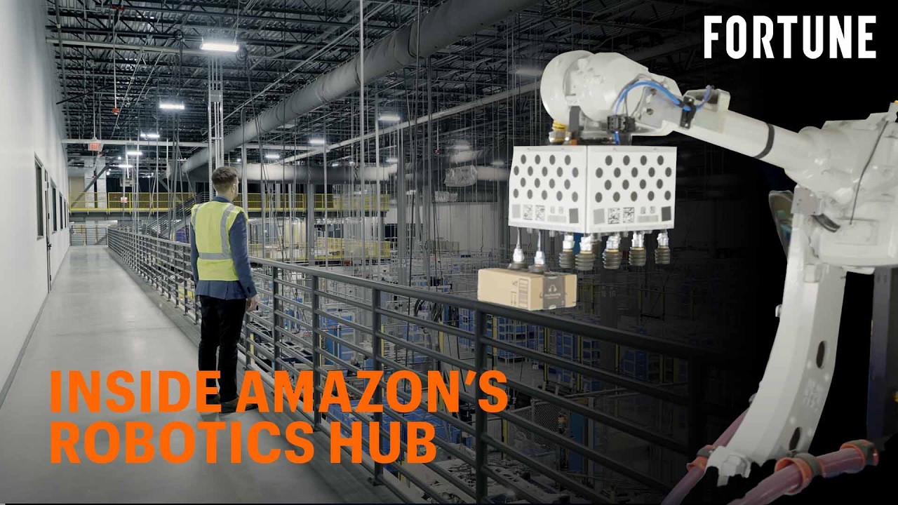 Inside the Amazon Testing Lab Where Engineers Design the Latest Robotics | Office Upgrades