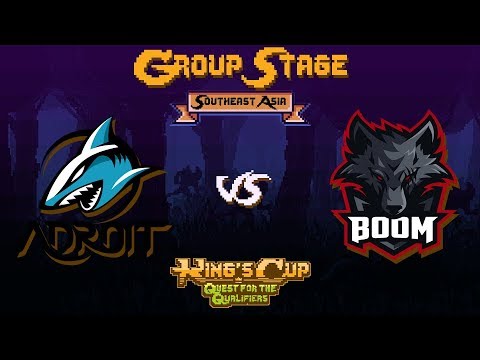 Adroit vs BOOM Game 1 - MDL Chengdu SEA Qualifiers: Group A