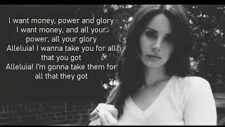 Money Power Glory (Lana Del Rey)