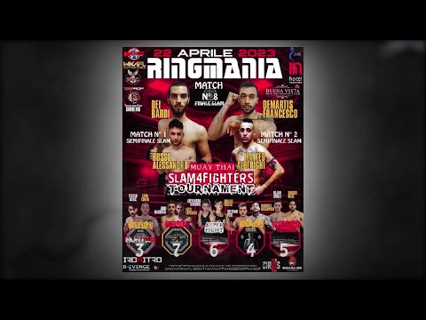 3° match Ring n° 1 Baietta Stefano vs Sconetti Brian RINGMANIA 8 MAINCARD WKAFL WBFC 2023