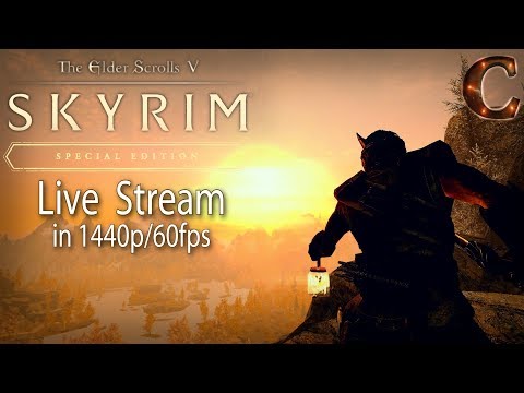 Skyrim Special Edition Stream, 1440p/60fps: Last Four Streams with Za'urabi Part 135 Lvl 75