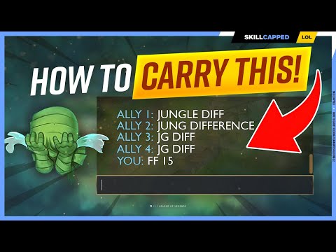 How to Carry FEEDING TEAMMATES as Jungle! - League of Legends