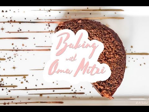Baking with Oma Mitzi Episode 11 Rehruecken Austria Chocolate Cake