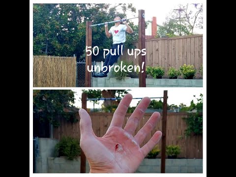 50 pull ups unbroken!