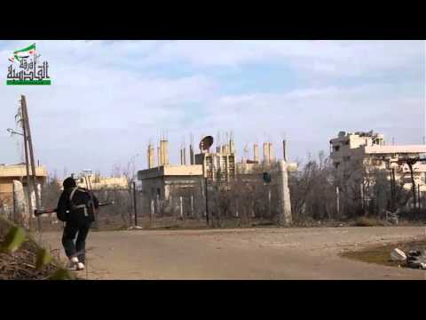 التصدي لمحاولة اقتحام اللواء 82 في محافظة درعا من قبل فرقة القادسية