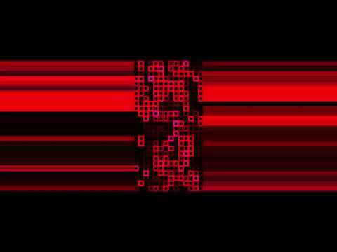 Club Visuals - Lines and Squares Red