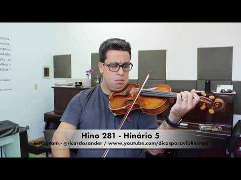 Hino 281 Violino Hinário 5 CCB