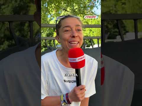 😮‍💨 Les heures après l'arrivée de l'UTMB ont été très compliquées pour Blandine L'Hirondel #shorts