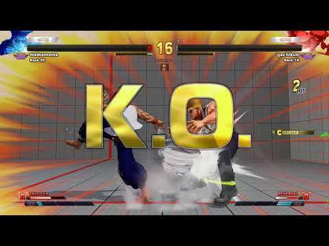 SFV~ Guile (Diago Umehara) vs. Rashid (gachikun) HD 4