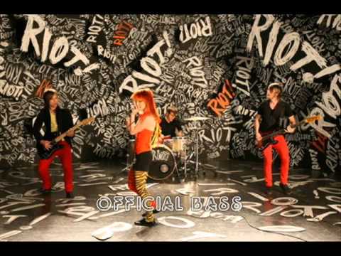 Paramore - Misery Business studio bass track