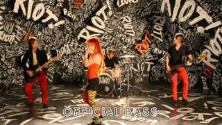 Paramore - Misery Business studio bass track