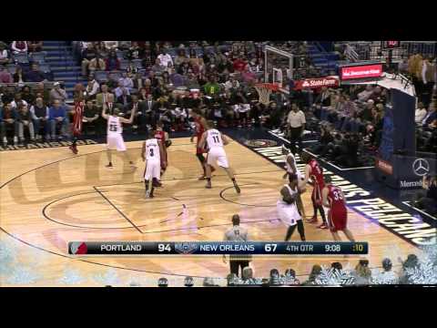 Russ Smith Highlights Blazers vs. Pelicans 12.20.2014 - 5 Points, 2 Rebounds