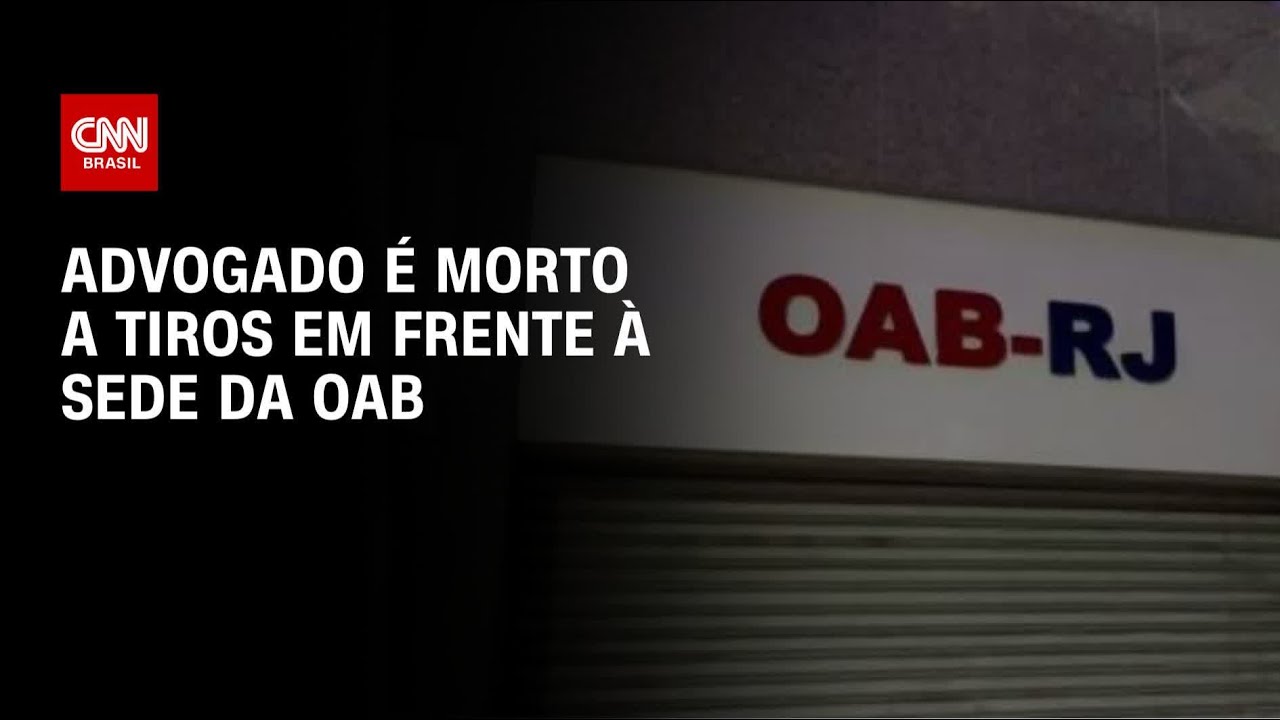 Advogado é morto a tiros em frente à sede da OAB | CNN PRIME TIME