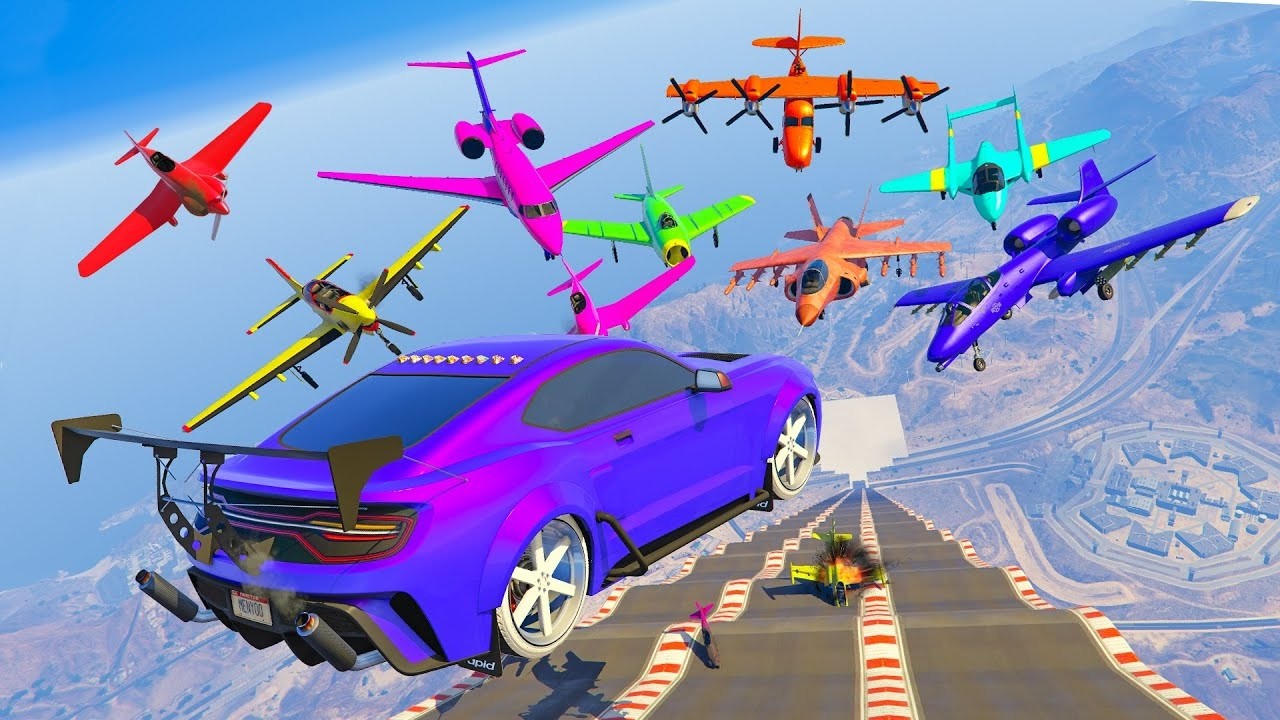 MEGA RAMPA TODOS CONTRA MI! SUFRIMIENTO MÁXIMO!! - GTA 5 ONLINE
