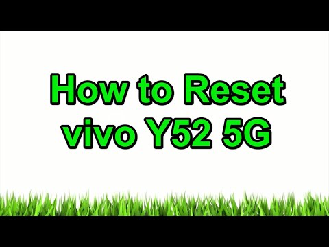How to Hard Reset vivo Y52 5G - Pattern Unlock