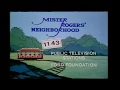 Mister Rogers Neighborhood Funding 1971 PBS ID 1989