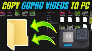 GoPro Hero 10 - How to Transfer Videos to PC (With Cable)