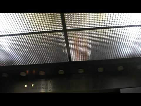 AWESOME fast Westinghouse Elevators at the Cathedral Of Learning, Oakland, Pa