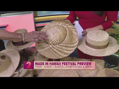 Festival Feito no Havaí: Lauhala Weaver