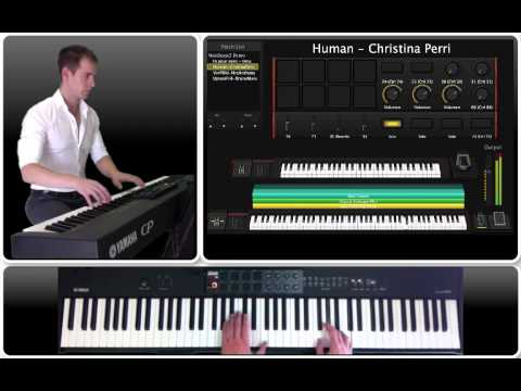 MainStage 3 Live Performance - Keyboard - Laptop Pad Controller