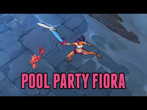 Pool Party Fiora Skin Spotlight