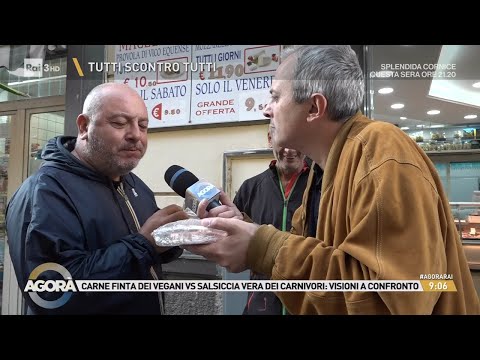 Vegani e carnivori - Agorà 19/12/2024