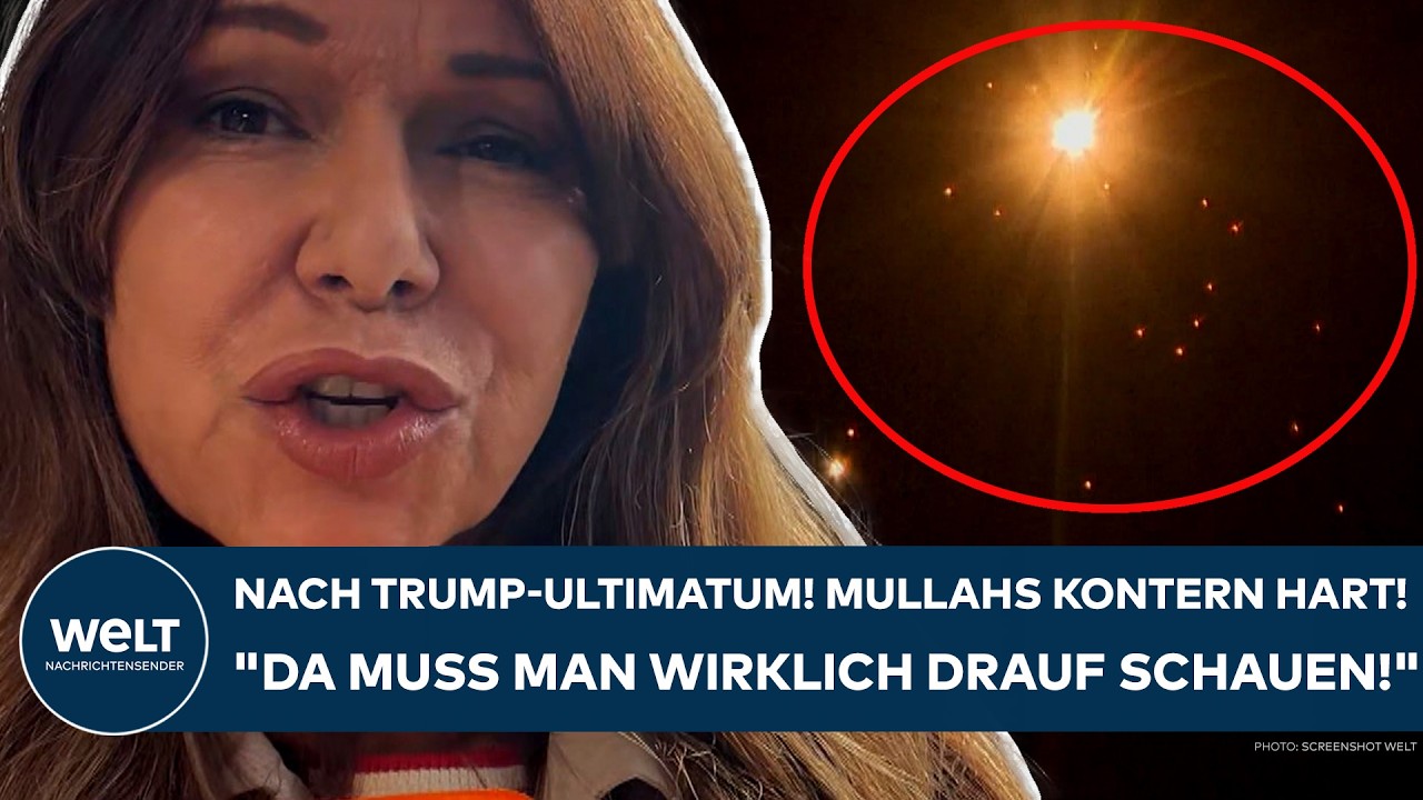 IRAN-KRIEG: Nach Trump-Ultimatum! "Das Mullah-Regime hat ja sehr klar gesagt, man würde reagieren!"