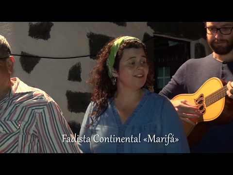 Fadista Marifá e António Isidro Abrilhanta o Baile Regional, Ilha São Jorge Açores