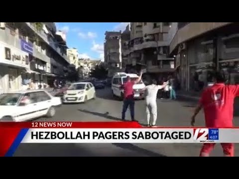 Hundreds of handheld pagers exploded in parts of Lebanon and Syria