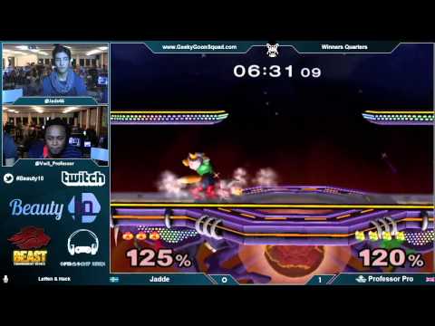 Beauty10 - Jadde (Sheik) Vs. VwS Professor Pro (Fox) - Winners Quarters - Super Smash Bros. Melee
