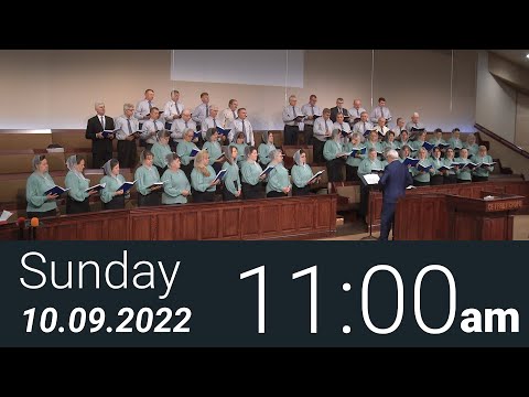 10/09/2022 Sunday 11am - Full Service