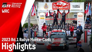 WRC 2023 Rd.1 ラリー・モンテカルロ ハイライト動画