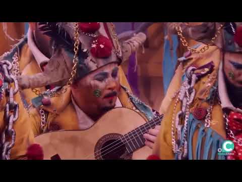 Comparsa - Los encaidenaos - 1º Pasodoble Semifinal: "Sin dormir de tantos nervios..."