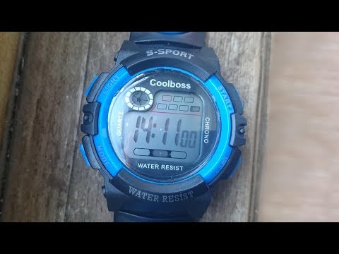 Часы S-Sport с Aliexpress. Обзор и настройка.