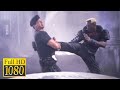 The Final Battle Sylvester Stallone Vs Wesley Snipes In The Movie Demolition Man 1993