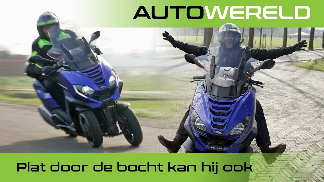 Motorrijden met drie wielen én een autorijbewijs!