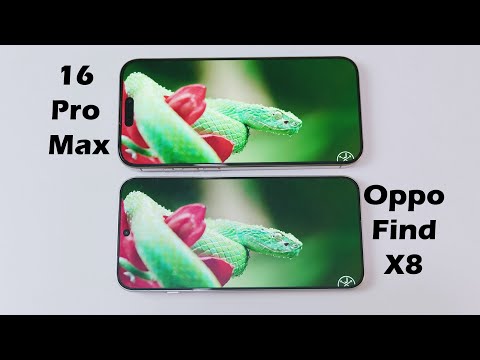 Oppo Find X8 VS iPhone 16 Pro Max – Speed, Display, Thinnest