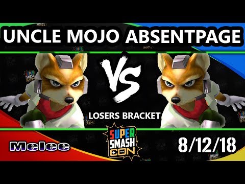 SSC 2018 SSBM - FX | Uncle Mojo (Fox) Vs. CLN | AbsentPage (Fox) Smash Melee Losers Bracket