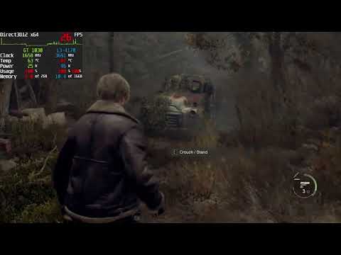 RE4remake i3 4170 GT 1030