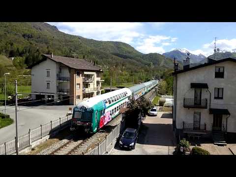 PILOTINA A 2 PIANI TITOLARE DEL REGIONALE IN TRANSITO A ROBILANTE.(CN) 19 - 4 - 2017